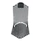 Fresh Products Tsunami, Urinal Screen, Midnight Coast, 5.22 oz, Black, 6PK TSU-F-006I006I-56 - alternate 6